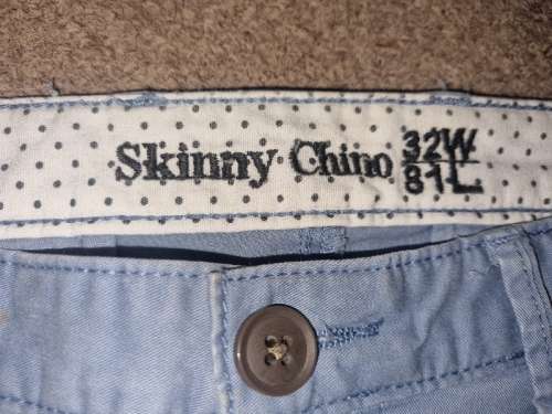 Woolworths Skinny Chino - Size 32W / 81L