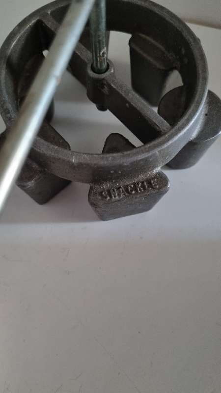 Vintage Snackle with wooden Handle