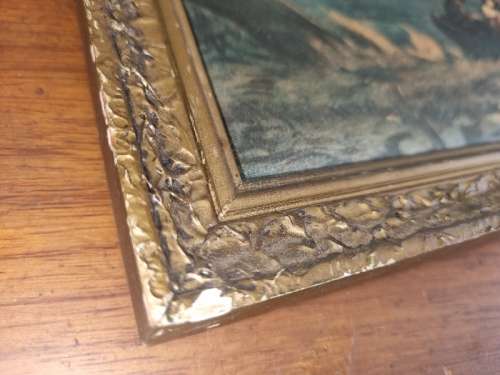 Framed Padded Silk Print - Beautiful!!!