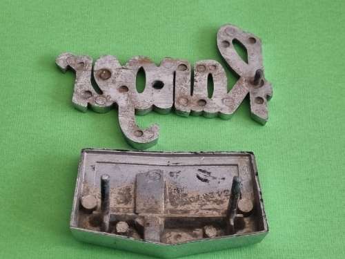 2 x Vintage Metal Car Badges - Ford Ranger