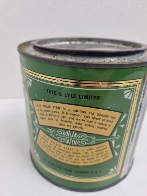 Vintage Lyle`s Golden Syrup Tin - 4LB