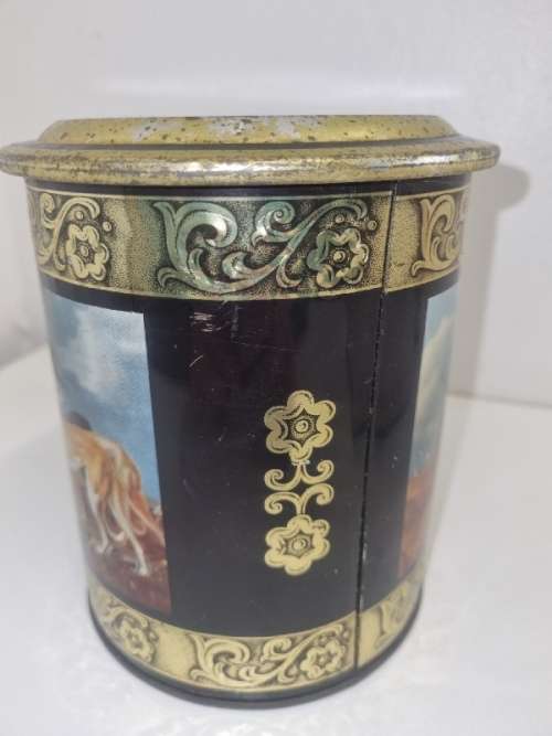 Beautiful Vintage Tin - Height - 15cm