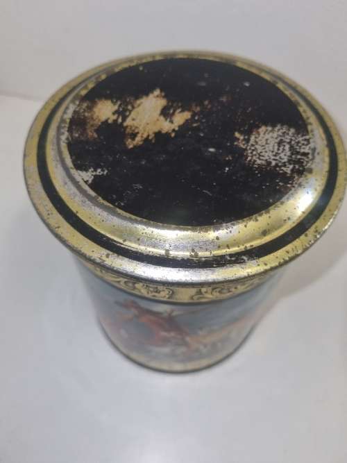 Beautiful Vintage Tin - Height - 15cm