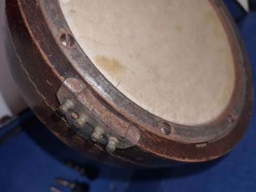 Banjo in case - for parts or restoration - see pictures