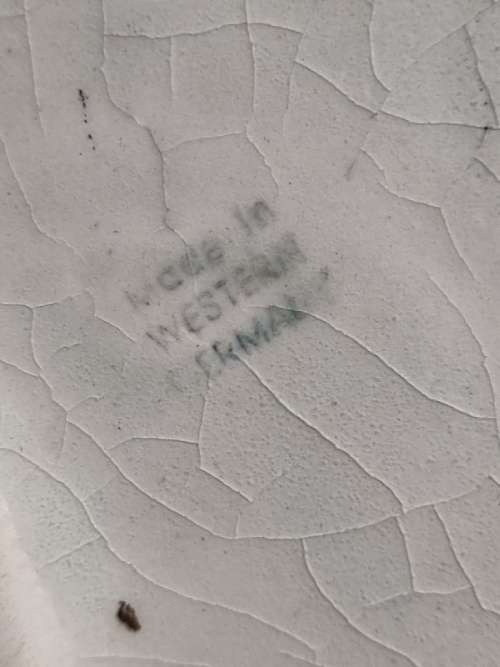 Large Dog Figurine - Made in Western Germany - 31cm x 18cm - See description