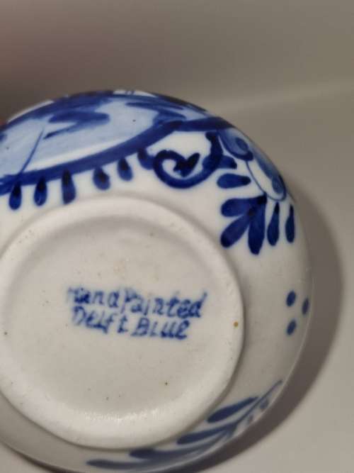 Small Hand painted Delft Blue Item - 8cm