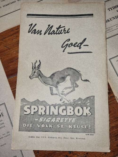 Tydskrif vir Volkskunde en Volkstaal - 6 x Boekies - 1944 - 1946