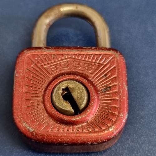 Small Vintage Boss Lock - Germany - no key