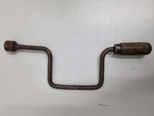 Vintage Tool with Wooden Handle - 30cm