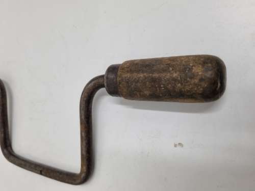 Vintage Tool with Wooden Handle - 30cm