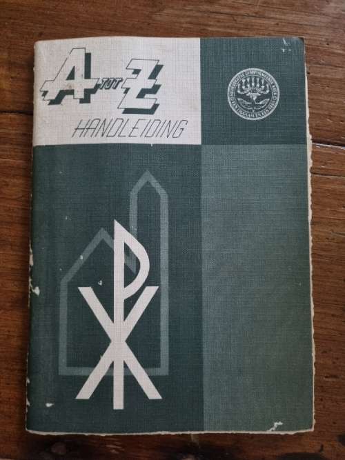 A tot Z Handleiding Kerkraad en Ringjeugkommissies - E.L. de Hart