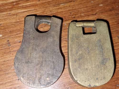 2 x Vintage Locks - No Keys