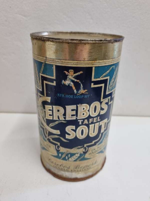 Vintage Cerebos Salt Tin