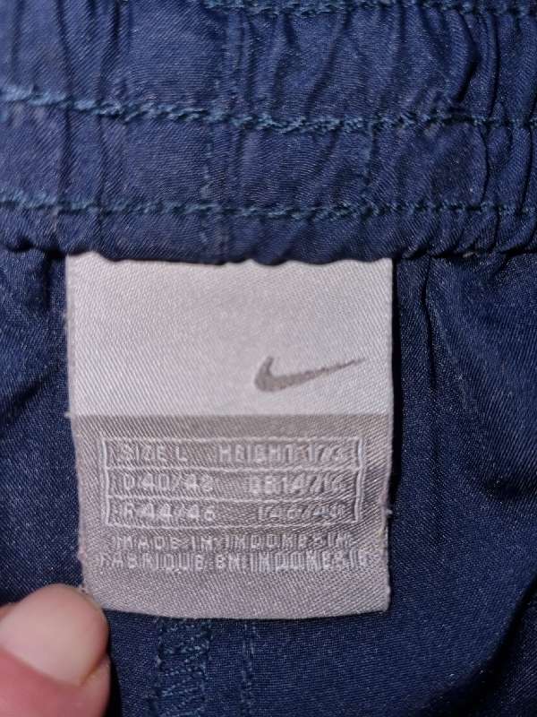 Vintage Style Nike Shorts - Size L - Navy