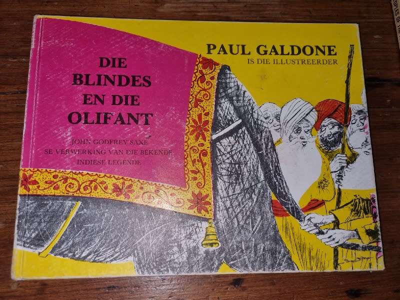 Die Blindes en die Olifant - John Godfrey Saxe