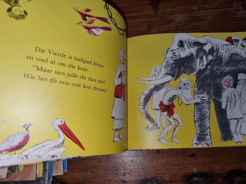 Die Blindes en die Olifant - John Godfrey Saxe