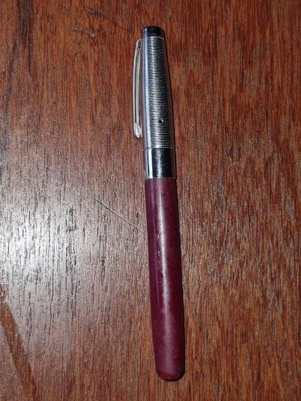 Vintage Platignum Gold Tone Fountain Pen - Made in England