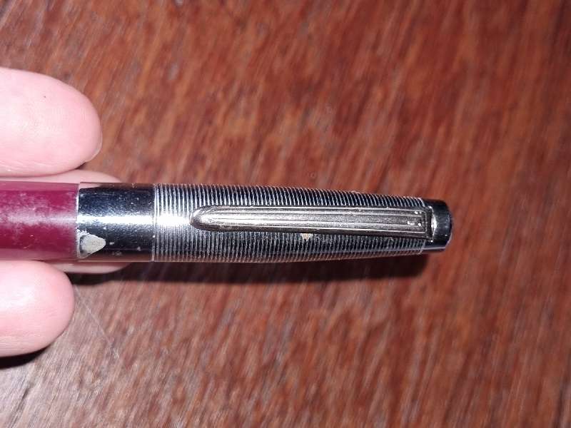 Vintage Platignum Gold Tone Fountain Pen - Made in England