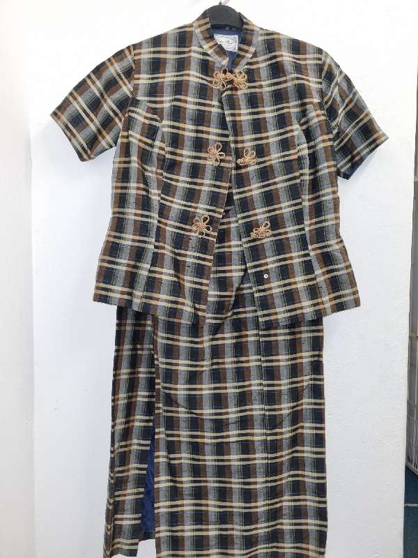 Vintage 2 Piece - Skirt and Short Sleeve Jacket - Victor Reed Design - Size S