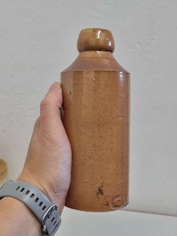 Stoneware Ink Bottle - Doulton & Co.  18cm tall