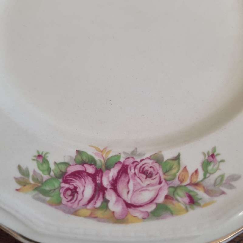 Vintage Alfred Meakin Side Plate / Cake Plate - Diameter 17.5cm