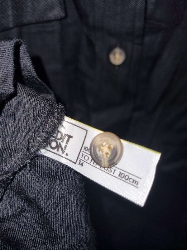 Black Woolworths Edition Shirt - Size 14