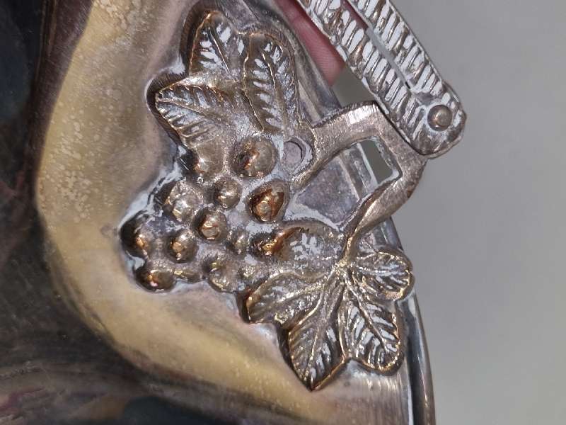 Silver Plated bowl with handle - Good quality item