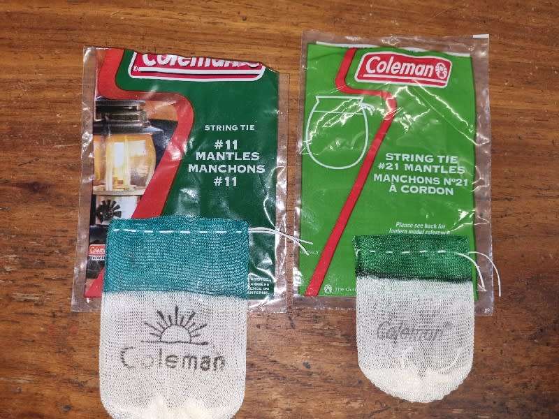 Coleman String Tie No 11 and No 21 - Packets were opened, one per packet as pictured