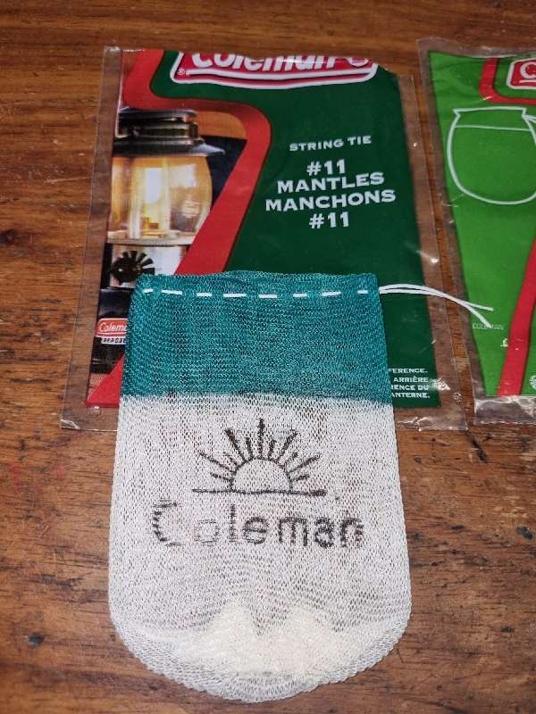 Coleman String Tie No 11 and No 21 - Packets were opened, one per packet as pictured