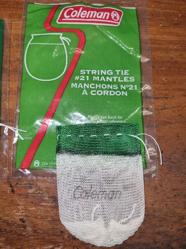 Coleman String Tie No 11 and No 21 - Packets were opened, one per packet as pictured