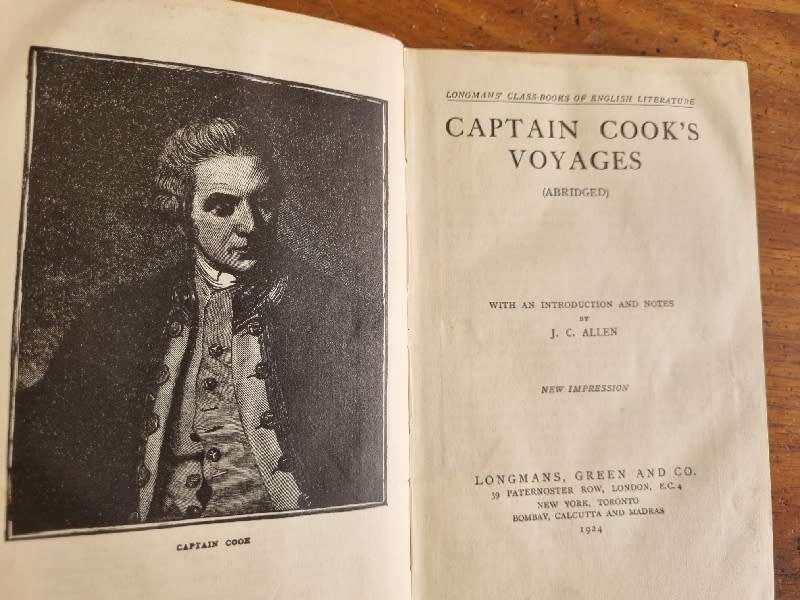 Captain Cook`s Voyages - Abridged - 1924