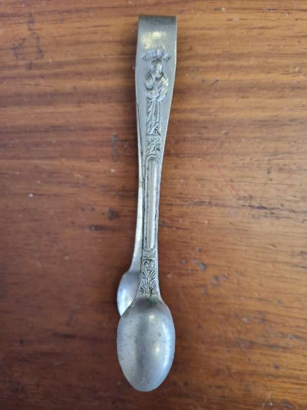 EPNS Apostle Sugar Tongs