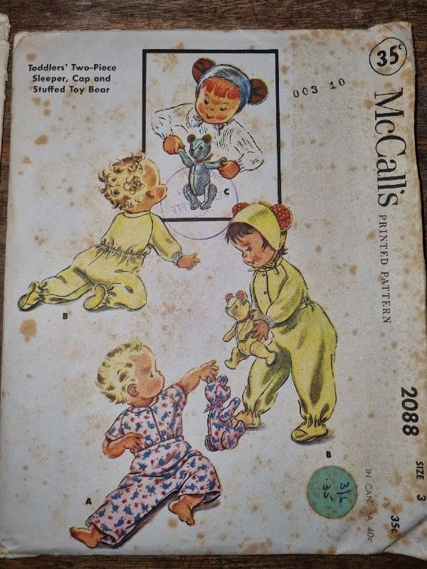 2 x Baby Clothing patterns