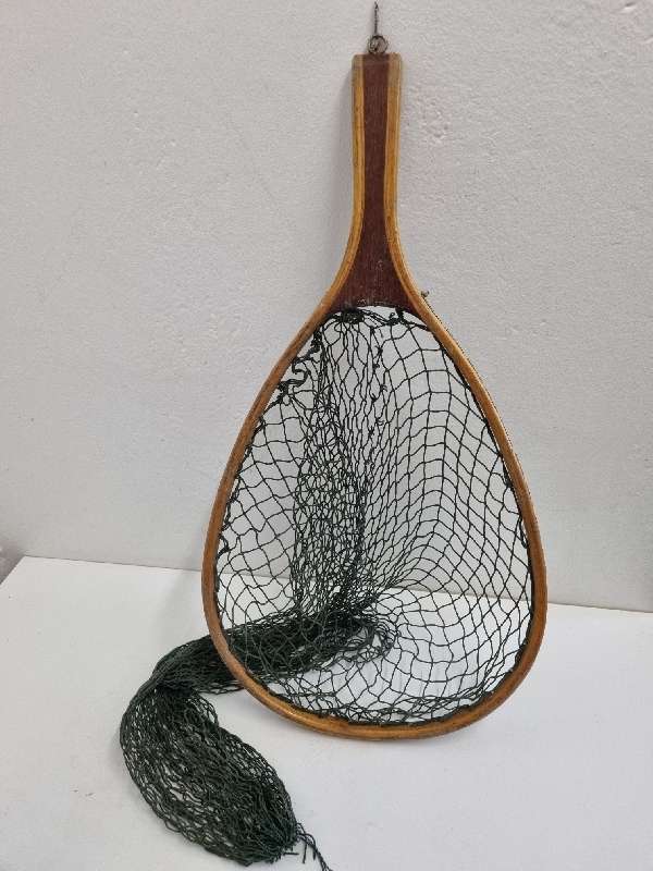 Wooden Fly Fishing Landing Net