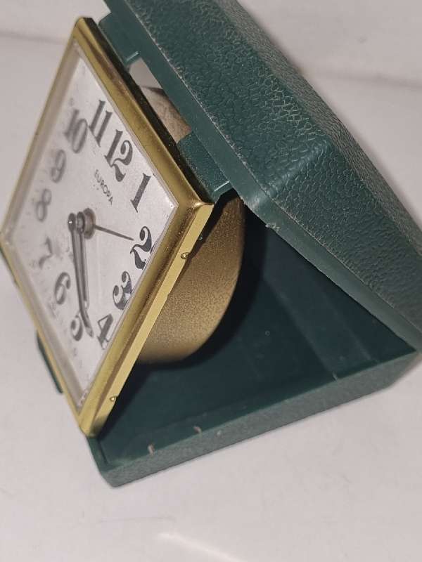 Vintage Europa 2 Jewels Alarm Clock - Germany
