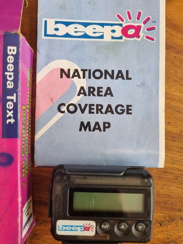 Vintage Beepa Beeper / Pager - Not tested