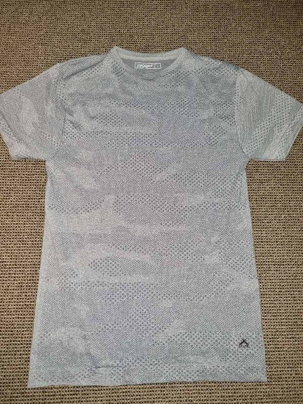 Grey Maxed Elite T-Shirt - Size L