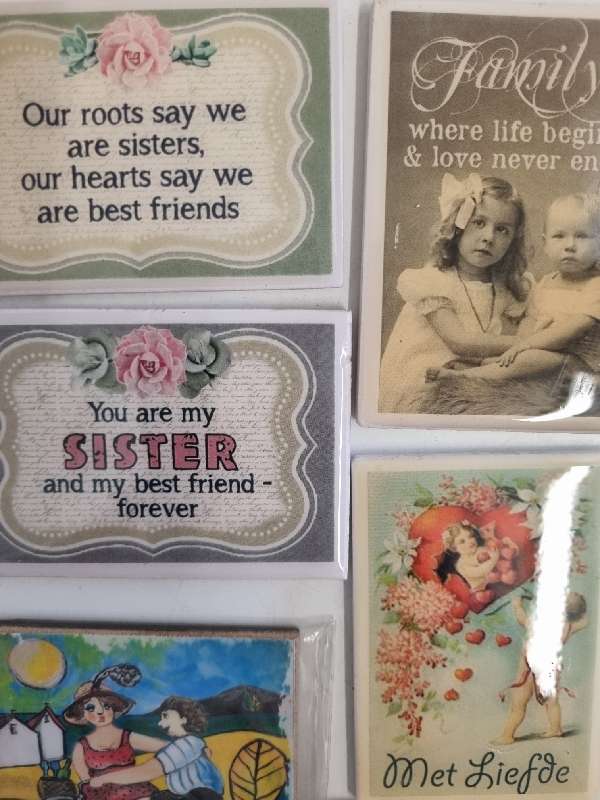 6 x Fridge Magnets