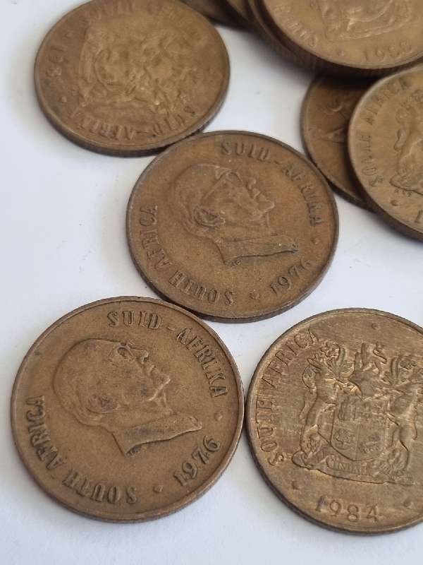 160 x 2c coins - 2 cent coins