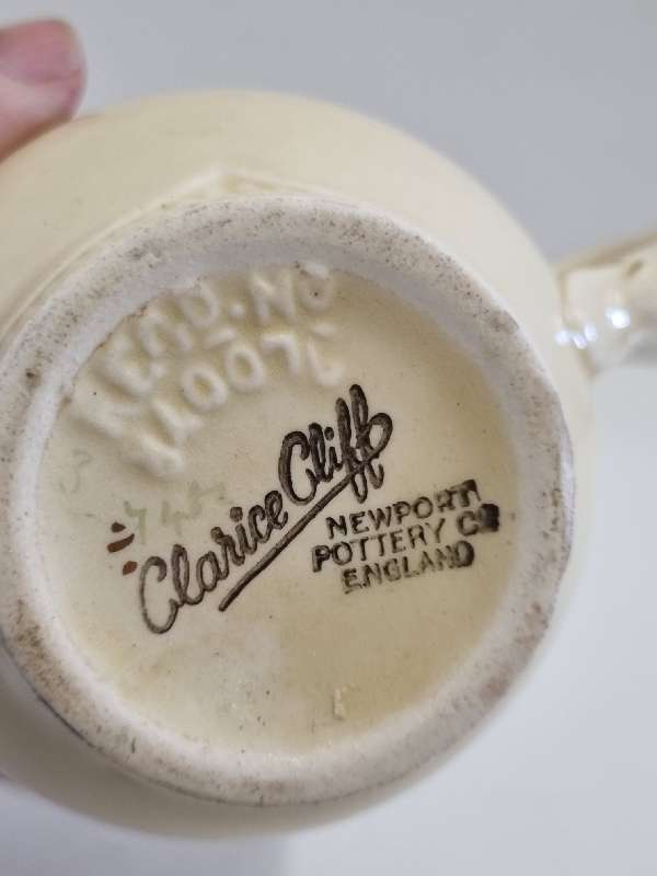 Vintage Clarice Cliff Milk Jug