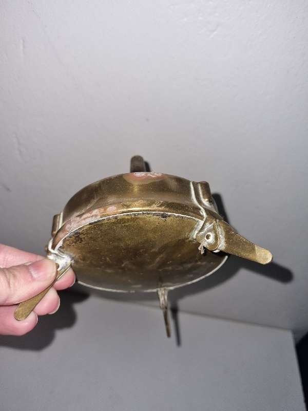 Optimus No. 96 brass stove - Made in Sweden - Missing parts - Selling as is for parts or restoration