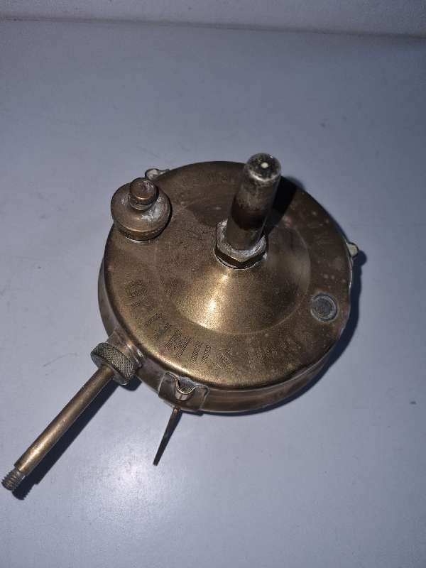 Optimus No. 96 brass stove - Made in Sweden - Missing parts - Selling as is for parts or restoration