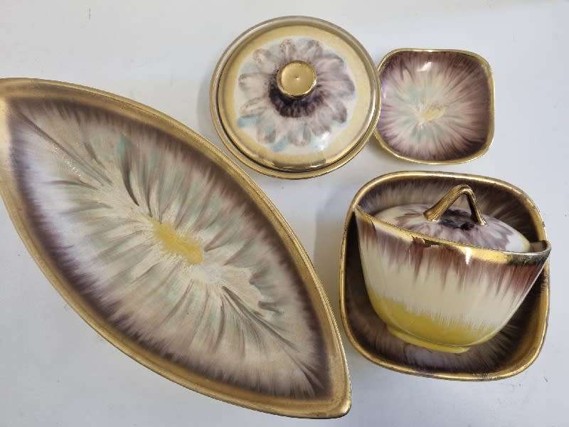 5 Piece Vintage Retro Dumler and Breiden Ceramic set - Just Beautiful!!