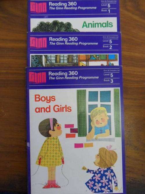 3 x Books - Reading 360 The Ginn Reading Programme Level 5 Books 1 - 3