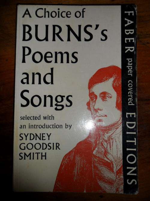 A Choice of Burn's Poems and Songs