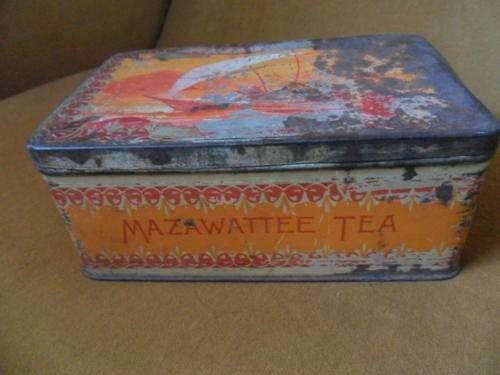 Antique Mazawattee Tea Tin