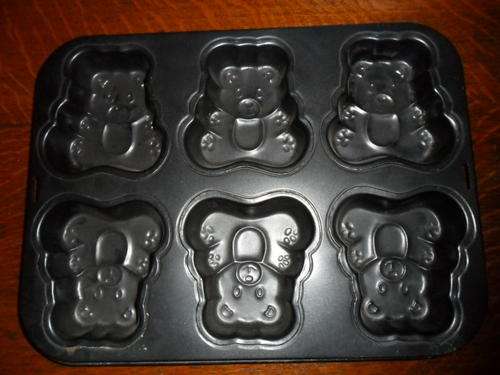 Baking Tin - Bear shapes