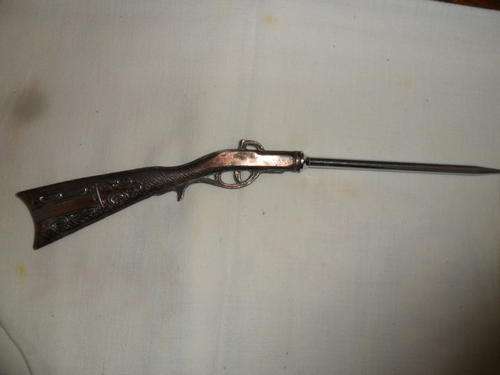 Rifle shaped letter opener