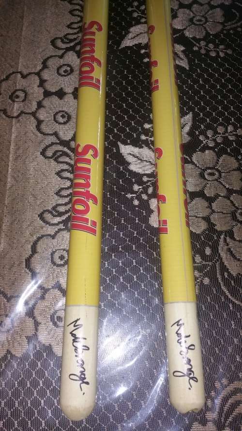 ** SIGNED TEST MATCH STUMPS ** MARCHANT DE LANGE
