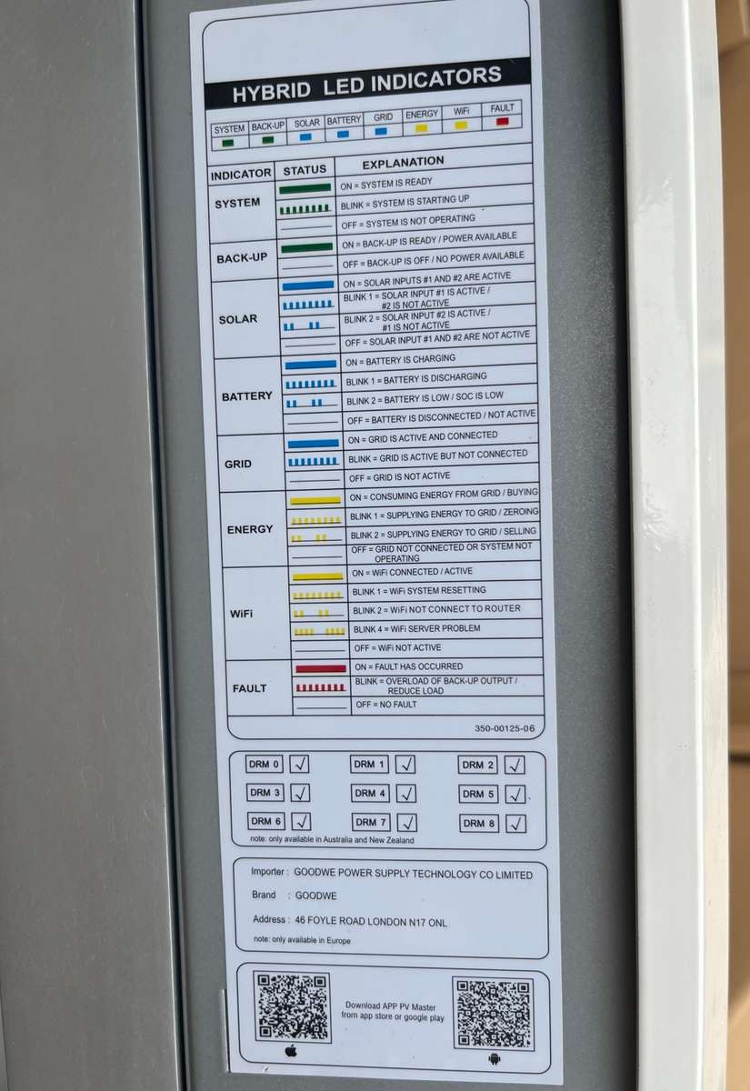 Excellent quality GoodWe Hybrid Inverter - 4.6kW